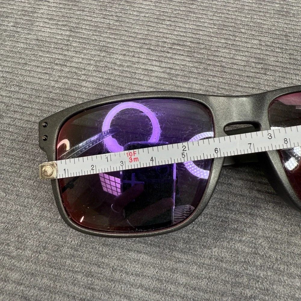 Oakley Y2K Holbrook Sunglasses Steel Frame Prizm Daily Polarized OO9102-B5 57mm